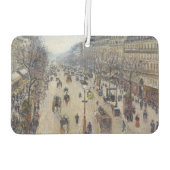 Camille Pissarro - Boulevard Montmartre, morgens Autolufterfrischer (Rückseite)