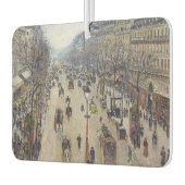 Camille Pissarro - Boulevard Montmartre, morgens Autolufterfrischer (Links)