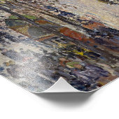 Camille Pissarro - Boulevard Montmartre, morgens Fotodruck (Ecke)