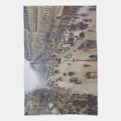 Camille Pissarro - Boulevard Montmartre, morgens Geschirrtuch (Vertikal)