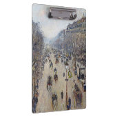 Camille Pissarro - Boulevard Montmartre, morgens Klemmbrett (Rechts)