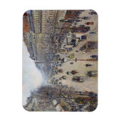Camille Pissarro - Boulevard Montmartre, morgens Magnet (Vertikal)