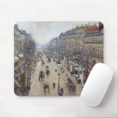 Camille Pissarro - Boulevard Montmartre, morgens Mousepad (Mit Mouse)