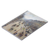 Camille Pissarro - Boulevard Montmartre, morgens Notizblock (Linke Seite)