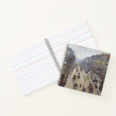 Camille Pissarro - Boulevard Montmartre, morgens Notizblock (Innenseite)