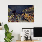 Camille Pissarro Boulevard Montmartre Poster (Heimbüro)