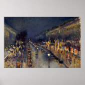 Camille Pissarro Boulevard Montmartre Poster (Vorne)