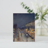 Camille Pissarro Boulevard Montmartre Postkarte (Stehend Vorderseite)