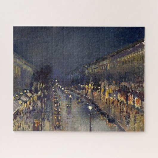 Camille Pissarro Boulevard Montmartre Puzzle (Horizontal)