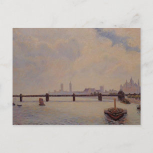 Camille Pissarro - Charing Cross Bridge, London Postkarte