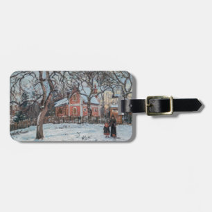 Camille Pissarro - Chataigniers a Louvecienne Gepäckanhänger