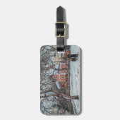 Camille Pissarro - Chataigniers a Louvecienne Gepäckanhänger (Vorderseite vertikal)