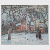 Camille Pissarro - Chataigniers a Louvecienne Geschenkpapier (Flach)