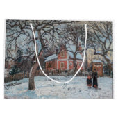 Camille Pissarro - Chataigniers a Louvecienne Große Geschenktüte (Rückseite)