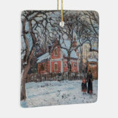 Camille Pissarro - Chataigniers a Louvecienne Keramikornament (Rechts)