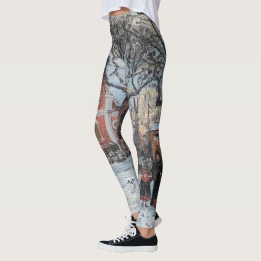 Camille Pissarro - Chataigniers a Louvecienne Leggings (Links)