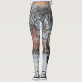 Camille Pissarro - Chataigniers a Louvecienne Leggings (Vorderseite)