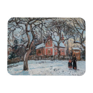 Camille Pissarro - Chataigniers a Louvecienne Magnet