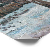 Camille Pissarro - Chataigniers a Louvecienne Poster (Ecke)