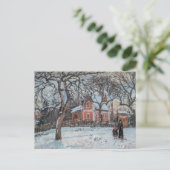 Camille Pissarro - Chataigniers a Louvecienne Postkarte (Stehend Vorderseite)