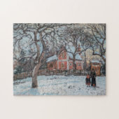 Camille Pissarro - Chataigniers a Louvecienne Puzzle (Horizontal)