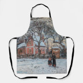 Camille Pissarro - Chataigniers a Louvecienne Schürze (Vorderseite)