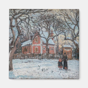 Camille Pissarro - Chataigniers a Louveciennes Magnet