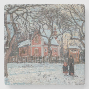 Camille Pissarro - Chataigniers a Louveciennes Steinuntersetzer