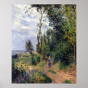 Camille Pissarro Côte des Grouettes in der Nähe vo Poster