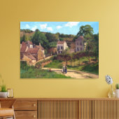 Camille Pissarro Das Erbe der Stadt Pontoise Leinwanddruck (Insitu (Wohnzimmer))