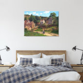 Camille Pissarro Das Erbe der Stadt Pontoise Leinwanddruck (Insitu (Schlafzimmer))