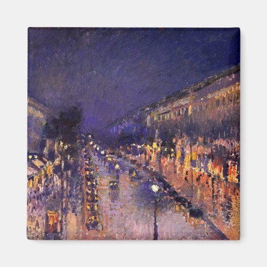Camille Pissarro Der Boulevard Montmartre Magnet (Vorne)