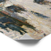 Camille Pissarro - Der Boulevard Montmartre Poster (Ecke)