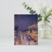 Camille Pissarro Der Boulevard Montmartre Postkarte (Stehend Vorderseite)