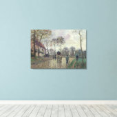 Camille Pissarro | Der Coach nach Louveciennes, 18 Leinwanddruck (Insitu (Holzboden))