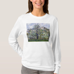 Camille Pissarro   der Gemüsegarten mit Bäumen T-Shirt