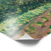 Camille Pissarro Der Künstlergarten in Eragny Fotodruck (Ecke)