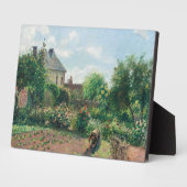 Camille Pissarro Der Künstlergarten in Eragny Fotoplatte (Seite)