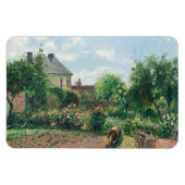 Camille Pissarro Der Künstlergarten in Eragny Magnet (Horizontal)