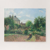 Camille Pissarro Der Künstlergarten in Eragny Puzzle (Horizontal)