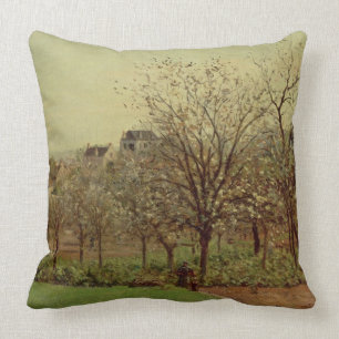 Camille Pissarro   der Obstgarten, 1870 (Öl auf Kissen