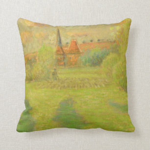 Camille Pissarro   der Schäfer und die Kirche von Kissen