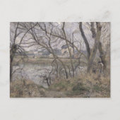 Camille Pissarro | Die Banken des Oises Postkarte (Vorderseite)