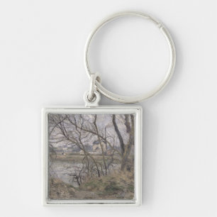 Camille Pissarro   die Banken des Oises Schlüsselanhänger