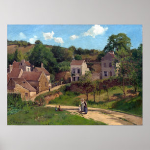 Camille Pissarro die Einsiedlerei bei Pontoise Poster