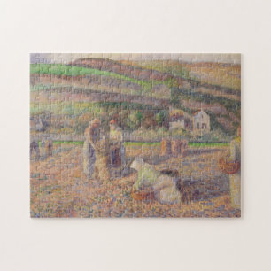 Camille Pissarro   die Kartoffel-Ernte Puzzle