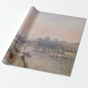Camille Pissarro - Die Seine und der Louvre Geschenkpapier