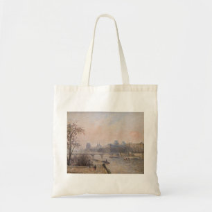 Camille Pissarro - Die Seine und der Louvre Tragetasche