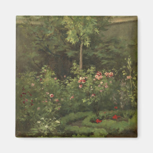 Camille Pissarro ein Rosen-Garten Magnet