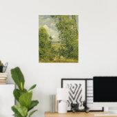 Camille Pissarro | Eine Erholung auf der Wiese Poster (Heimbüro)